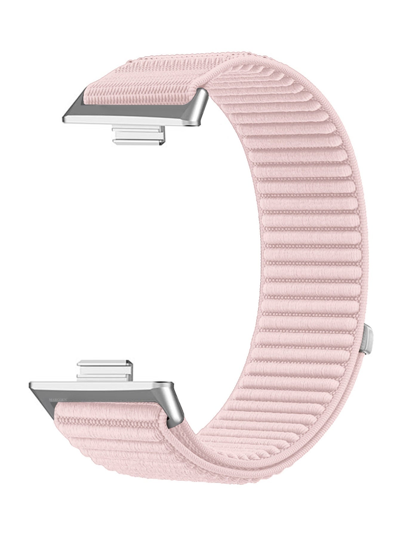 Compare Nylon Watch Bands Compatible with Watch Fit 3Fit 4 Fit 4 Pro, Adjustable Breathable Sport Loop Wristband Replacement Straps for Women Men Velcro Clasp Sand Pink at KSA Price