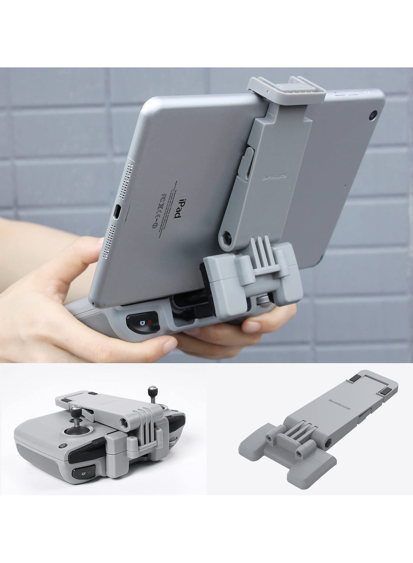 Compare Tablet PC Expansion Bracket for DJI Mavic Mini 2 Air 2 Air 2S Mavic 3 Drone Free Dismantle Remote Control Accessories 712 Inch Adjustable Tablet PC Clip Stand Mount Extender Phone Clip at KSA Price