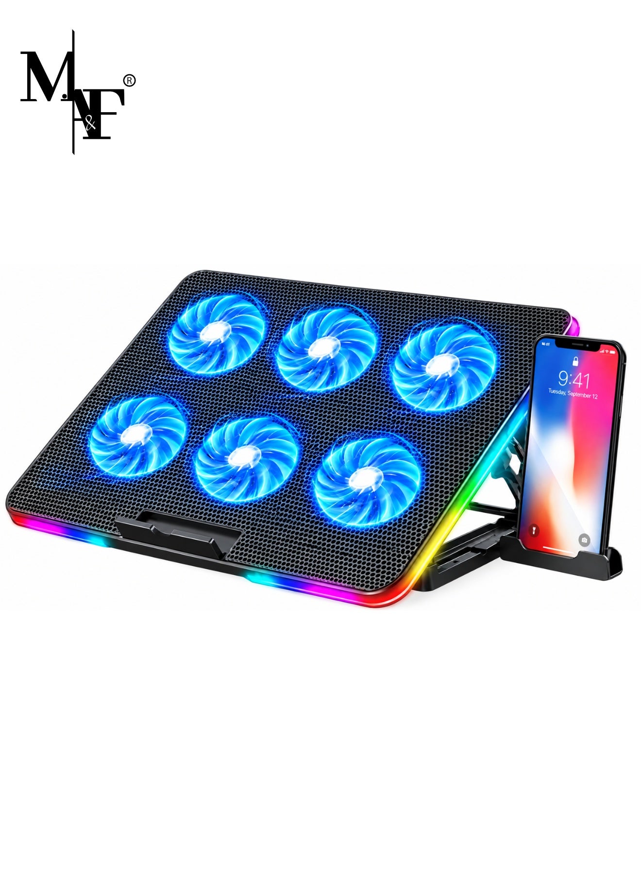 ICE COOREL Ultra Slim Laptop Cooling Pad -…