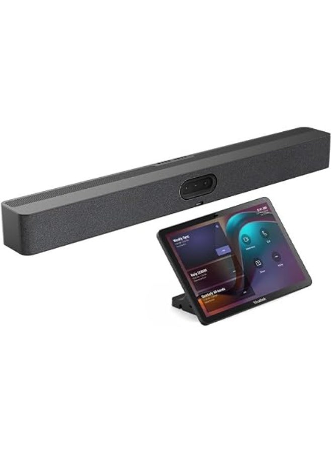 Compare Yealink MeetingBar A50031 Video  Collaboration System with CTP25 Touch Console, AllinOne Conference Bar, Triple 50MP Cameras, 4K Resolution, for Medium to Large Rooms at KSA Price