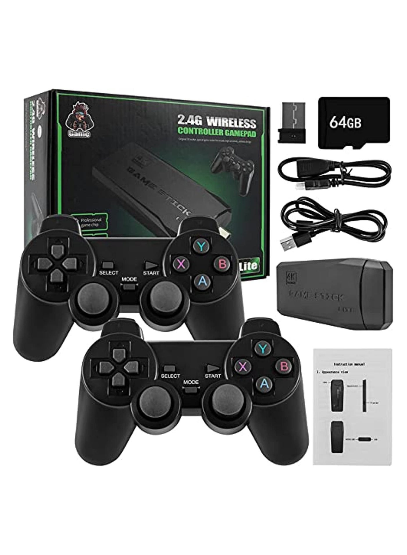 wireless retro game console, plug and play video…