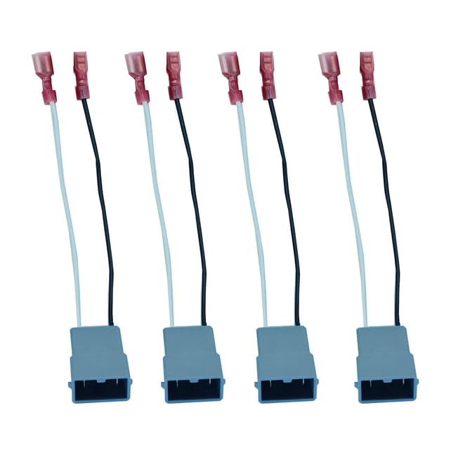 Compare RonDexy 727800 Car Speaker Wire Harness  2 Pairs 4 Pieces  Compatible with 1990 and Newer Honda  Acura Models at KSA Price
