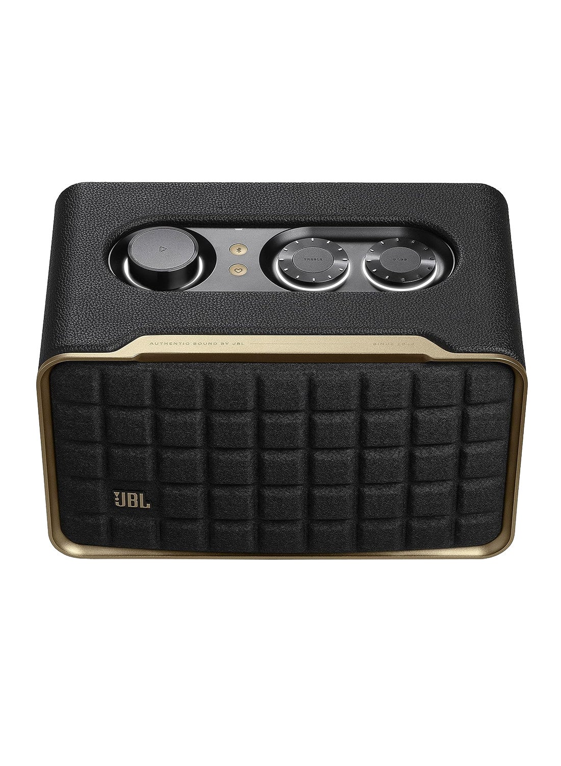 Compare Authentics 200 Smart Home Speaker With WiFi, Bluetooth, Voice Assistants And Retro Design Black at KSA Price