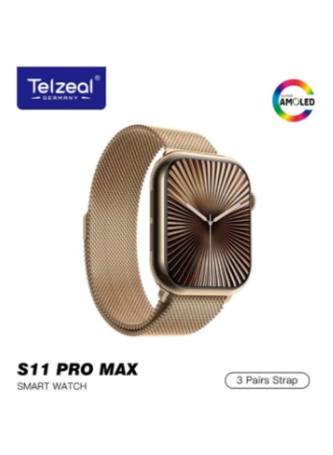 S11 Pro Max Smartwatch featuring a Vibrant…