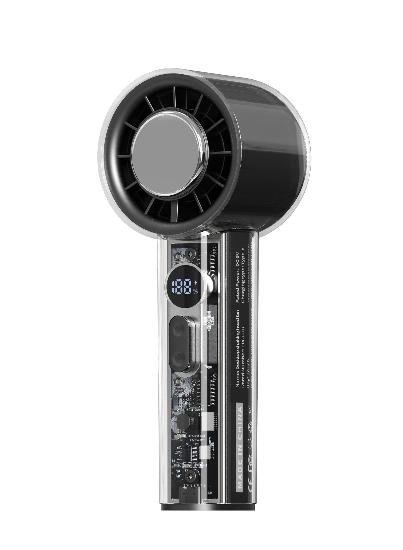 Ice Sense Semiconductor Handheld Fan, Long Life…