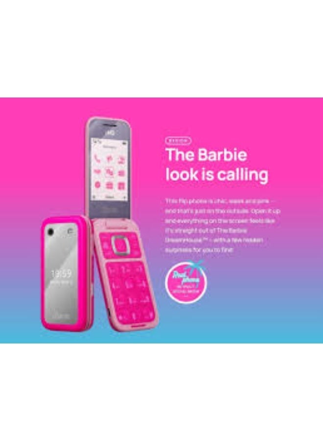 Compare Barbie 4G Limited Edition Retro Flip Feature Phone Dual SIM 128MB Power Pink  UKInternational Version at KSA Price