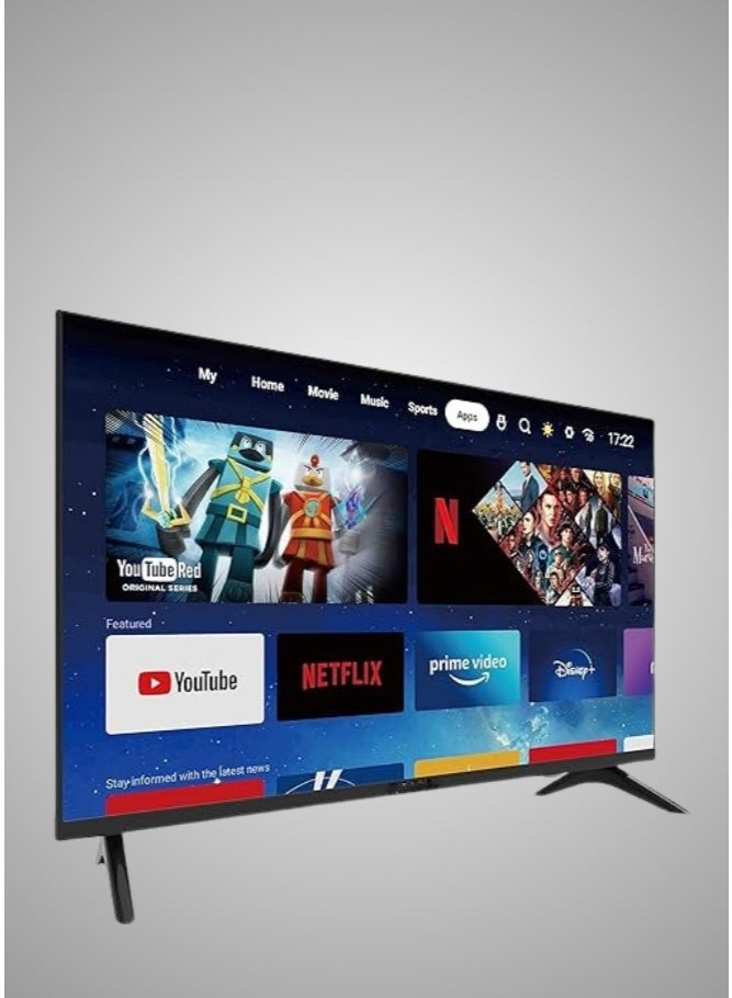 Compare H20 50Inch Smart LED TV H2LED5032S – Full HD, WiFi, Builtin Streaming Apps, HDMI & USB Ports at KSA Price