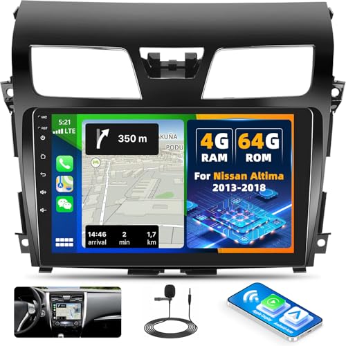 4G64G Android 15 Car Stereo for Nissan Altima…