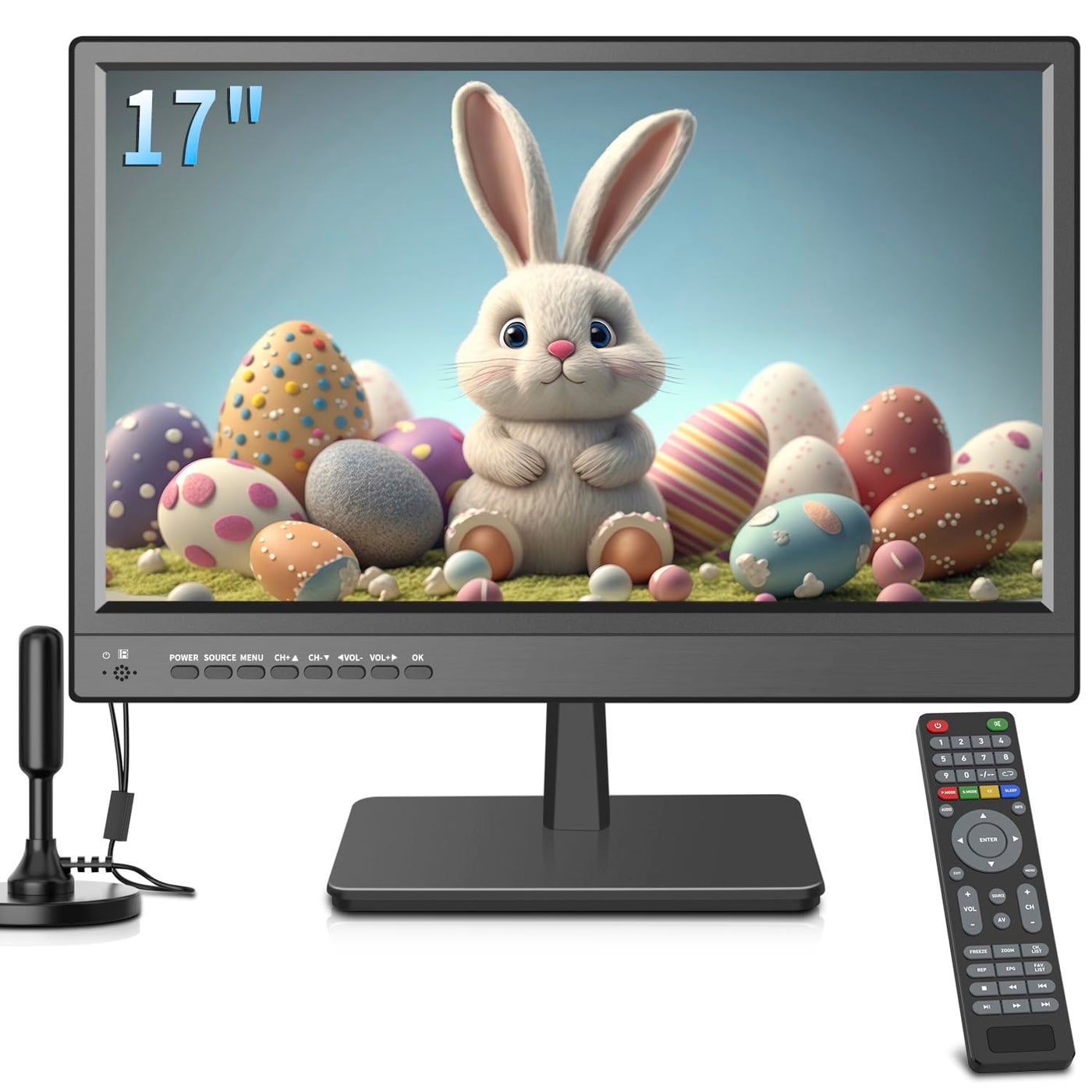 Compare 14Inch 1080p LED TV with DVBT2 Freeview, ACDC 12V, HDMI, USB and VGA Inputs at KSA Price
