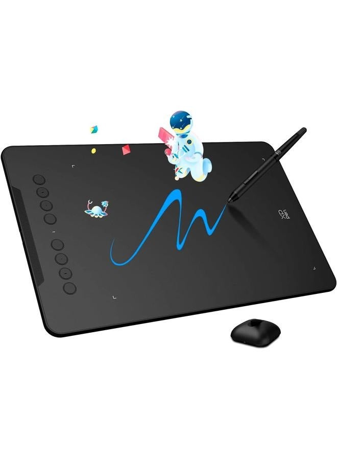 Compare Deco V3 Graphics Tablet | 10x6.25, 8192 Pressure Levels, BatteryFree Stylus, Tilt Support, 8 Shortcut Keys at KSA Price