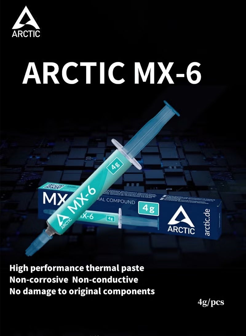 Compare MX6 Thermal Conductive Silicone Grease Computer CPU Graphics Card High Thermal Conductivity Heat Dissipation Silicone Grease at KSA Price