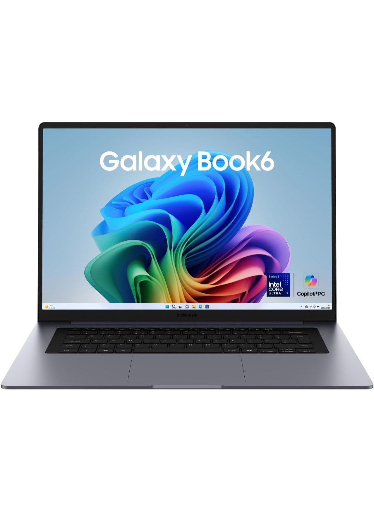 Compare Samsung Galaxy Book6 16 Touchscreen Laptop, Intel Core Ultra 7 355, 16GB LPDDR5X RAM, 512GB NVMe SSD, WUXGA IPS Display, Intel Graphics, Copilot+ PC, Windows 11 Home, Backlit Keyboard, Gray English Gray at KSA Price