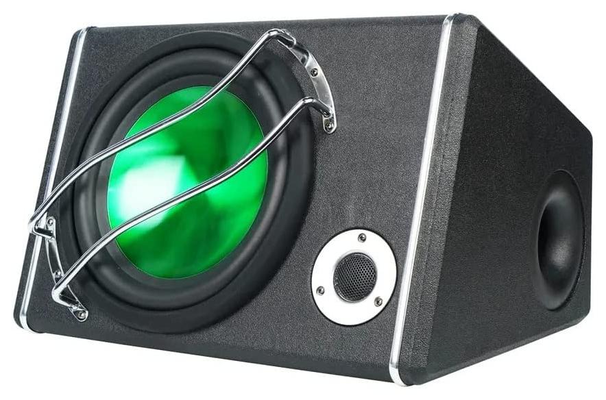 Compare Car Subwoofer and Amp Package – Builtin Amplifier, 10 Inch Subwoofer with Passive Radiator, Remote Subwoofer Control at KSA Price