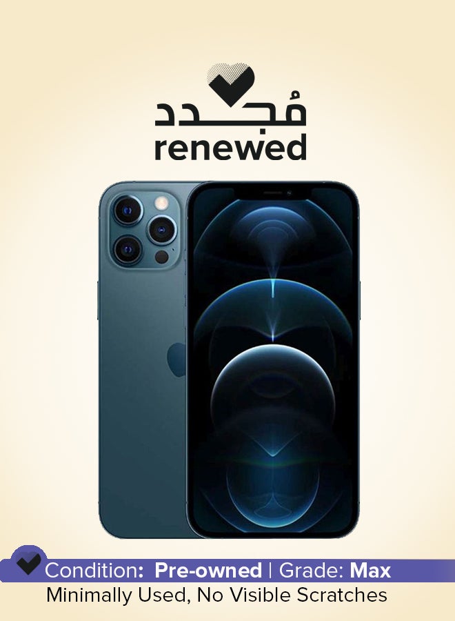 Compare Renewed  iPhone 12 Pro 256GB Pacific Blue 5G With Facetime  International Version at KSA Price