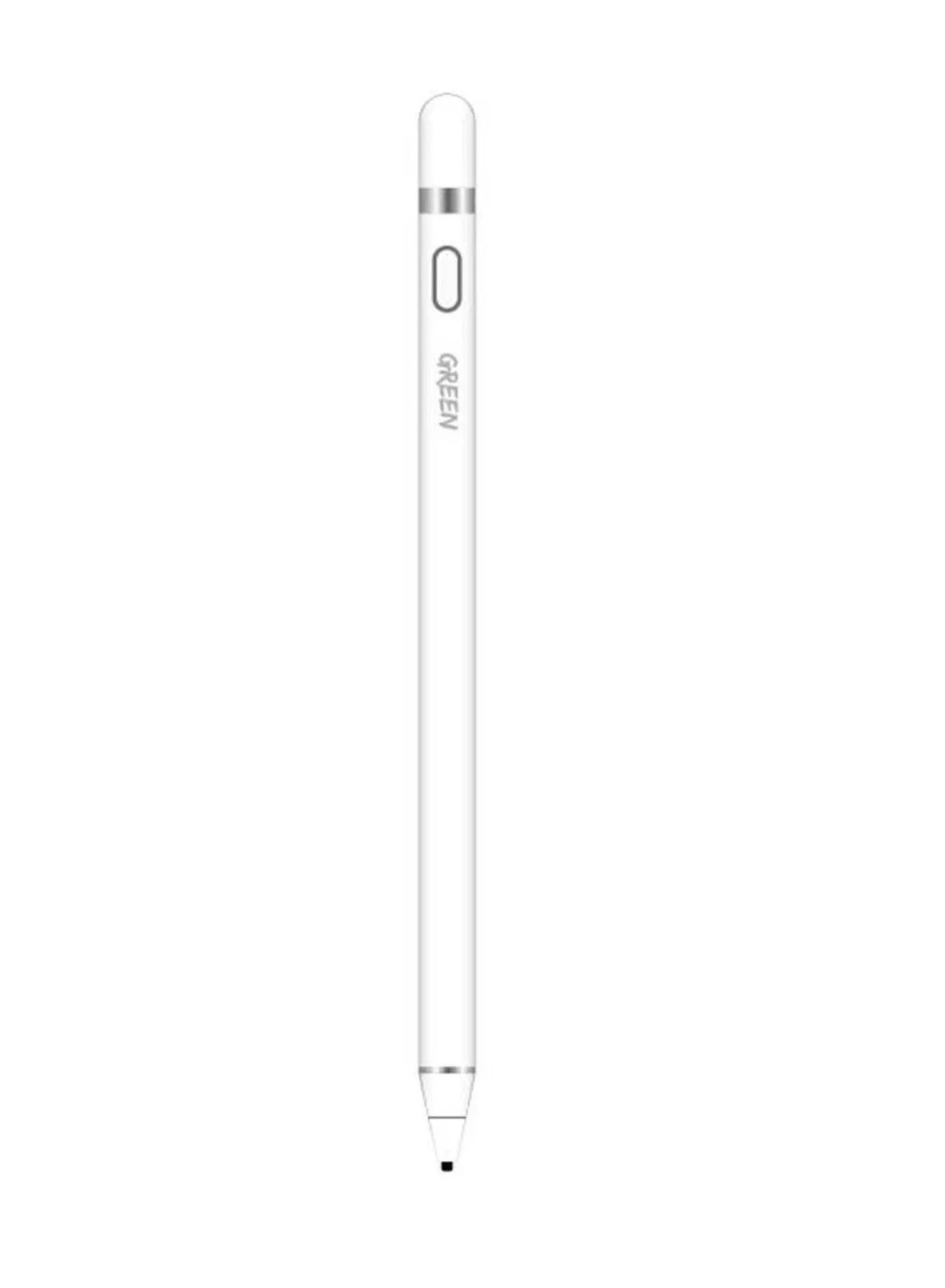 Compare Touch Screen Stylus Pen with 100mAh Battery Capacity, Compatible with iOSAndroid Touch Screen, Builtin Micro USB Charging Port, Easy to Use, Scratch Resistant Rubber  White at KSA Price