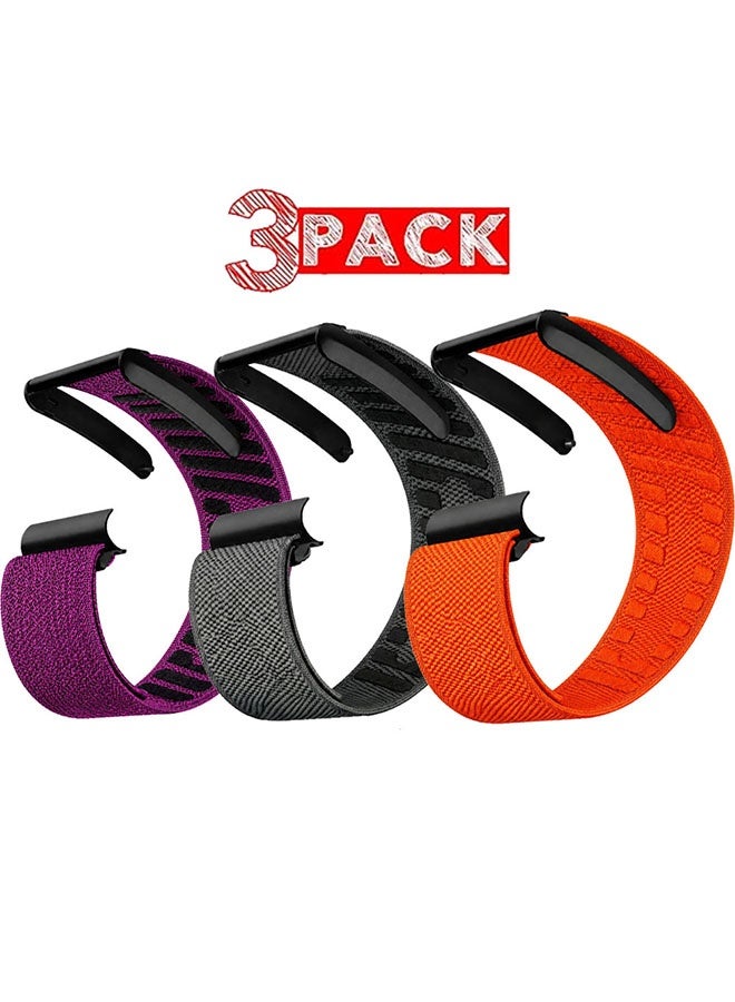 3 PACK Whoop 5.0 Nylon Band, Adjustable Stretch…