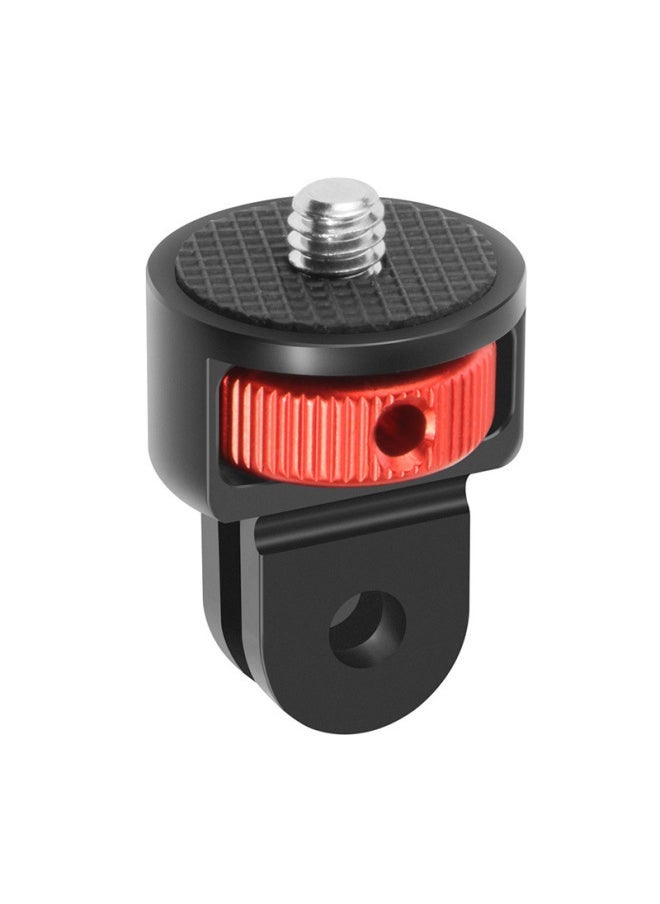 Aluminum Alloy 1/4 Selfie Stick Tripod Adapter…