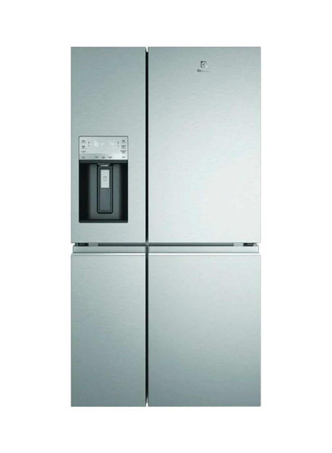 Compare Electrolux 680L French Door Refrigerator Inverter Compressor, TasteGuard, FlexStor, QuickFreeze & Egg Tray for Fresh and Flexible Storage – EQE6879SA EQE6879SA Silver at KSA Price