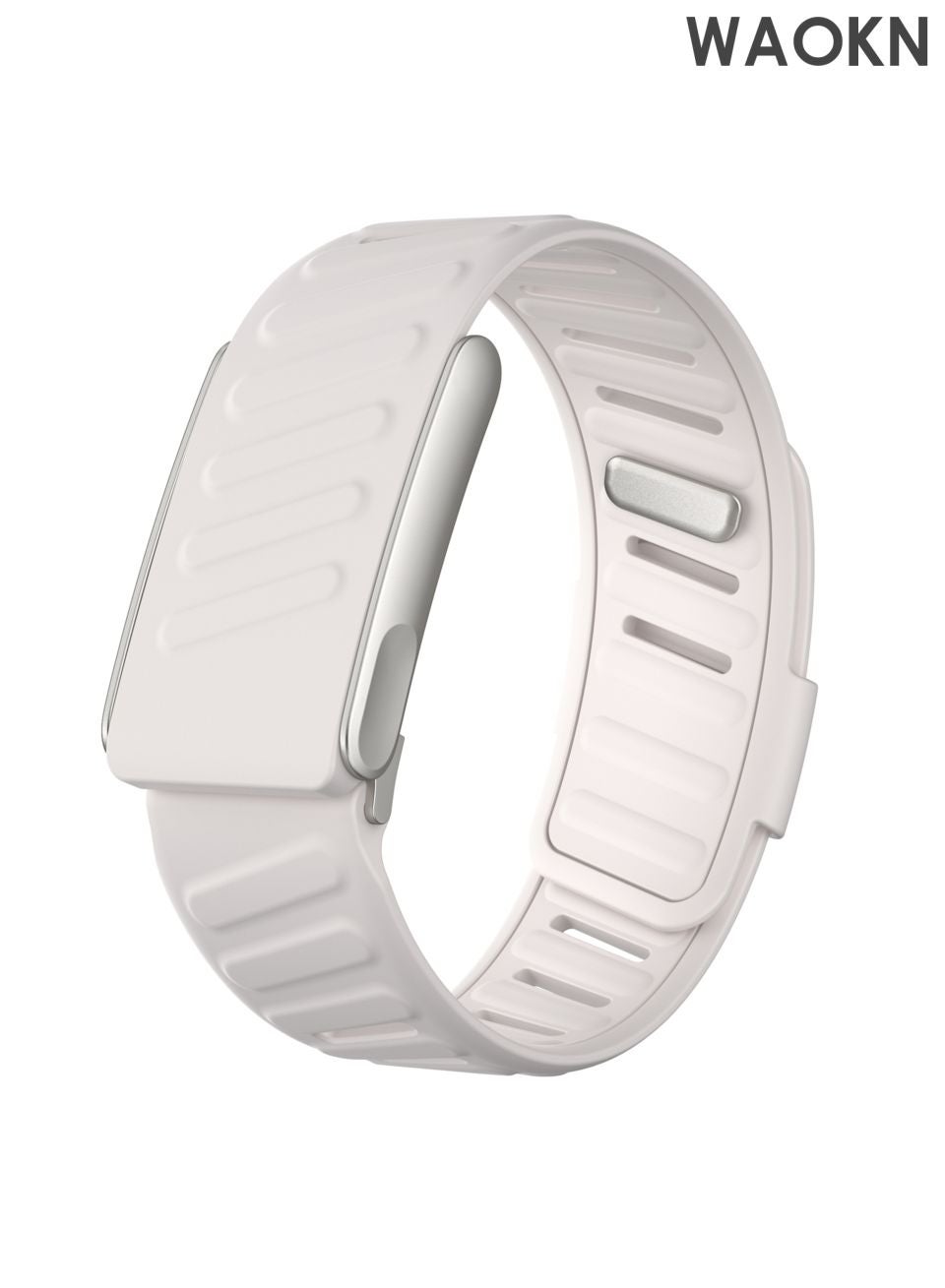 Compare Silicone Wristband Compatible , suitable for  WHOOP Watch 5.0 Band , Soft Silicone Watch Strap , Sports Loop Strap for Men & Women with Metal Frame Connector , Waterproof sports strap , unisex , white . at KSA Price