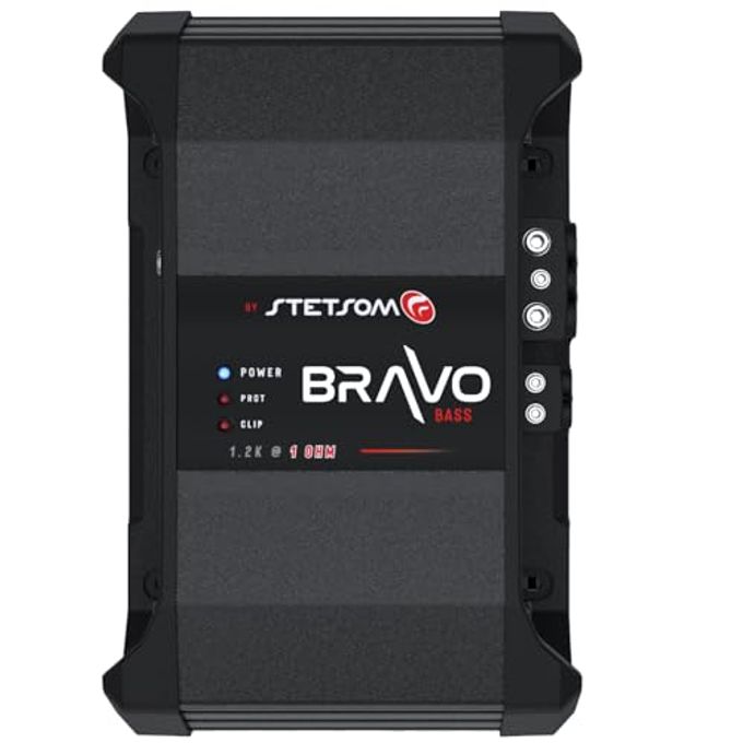 Bravo Bass 1200 1 Ohm Mono Car Amplifier,…