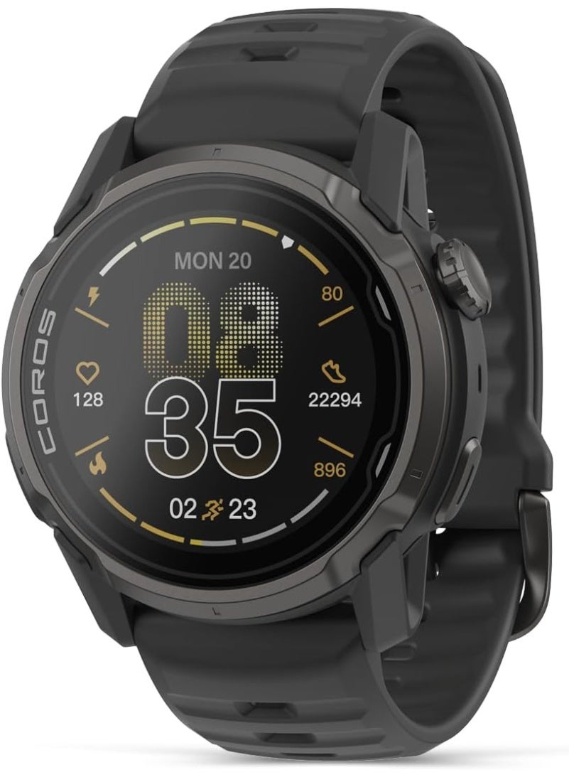 Compare 320 mAh APEX 4 42mm Watch 1.2 MIP Touchscreen, Global maps with TurnbyTurn Navigation, 34 Days Battery Life, Voice Pins, and HandsFree Calls, for Running, Skiing, and Climbing  Black at KSA Price