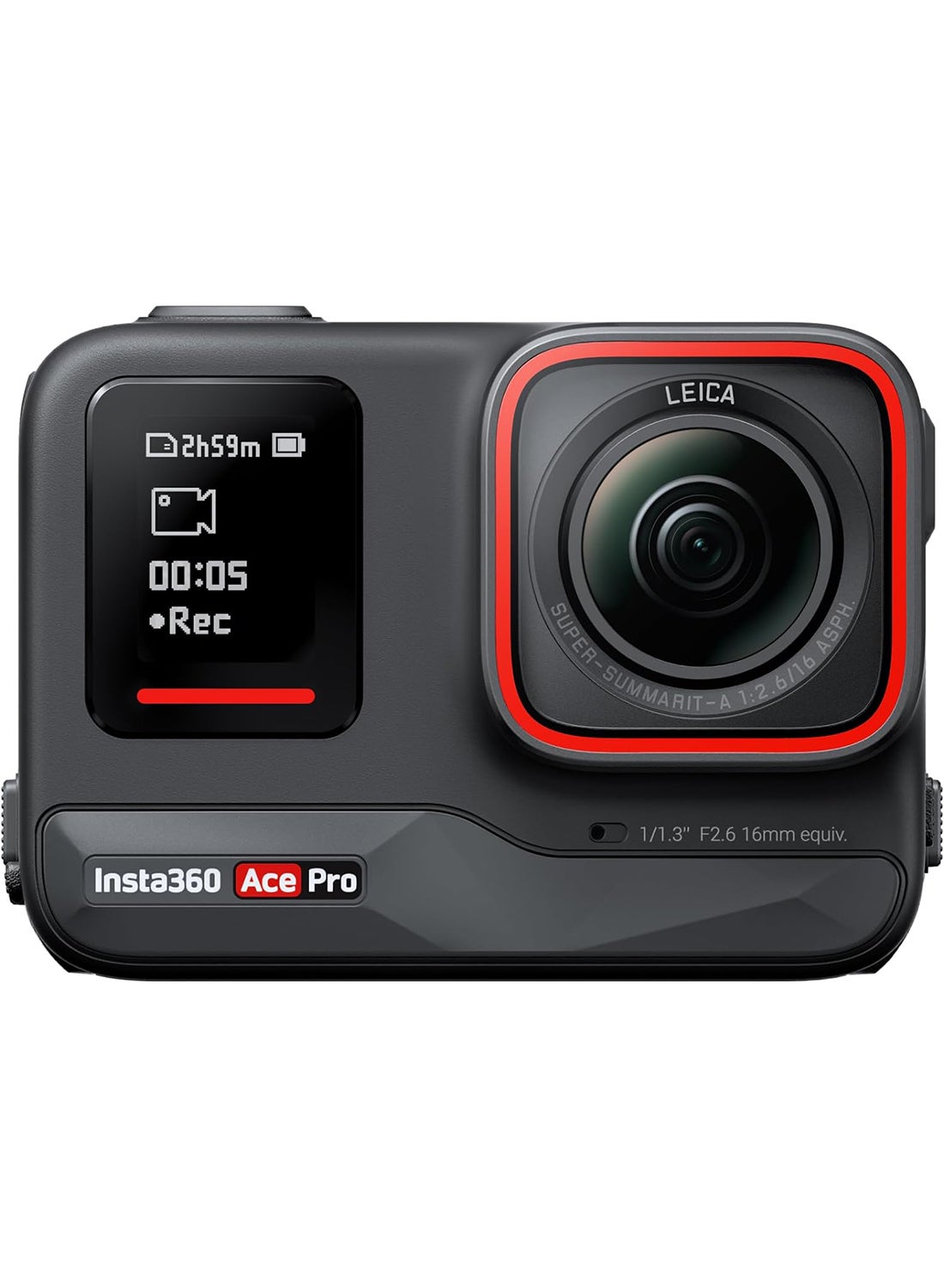 Compare Ace Pro Waterproof Action Camera | CoEngineered with Leica, 11.3 Sensor and AI Noise Reduction for Unbeatable Image Quality, 4K120fps, 2.4 Flip Screen & Advanced AI Features  Black at KSA Price