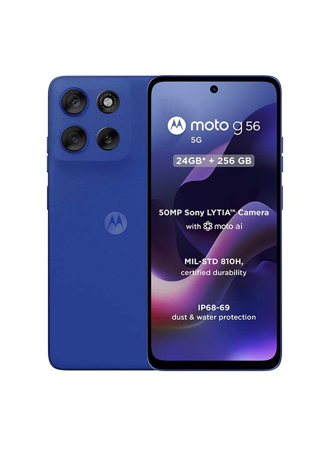 Compare G56 Dual SIM 5G PANTONE Dazzling Blue 12GB RAM 256GB  Middle East Version at KSA Price