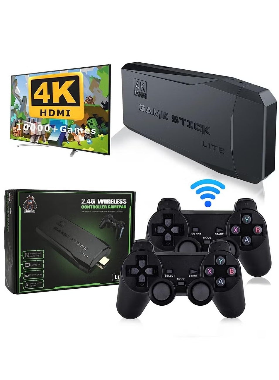 Compare Retro Game Console, HD Classic Game Console, 10000+ Builtin Games, 9 Emulators Console, HDMI Output TV Video Games, High Definition Game Console with Dual 2.4G Wireless Controllers at KSA Price