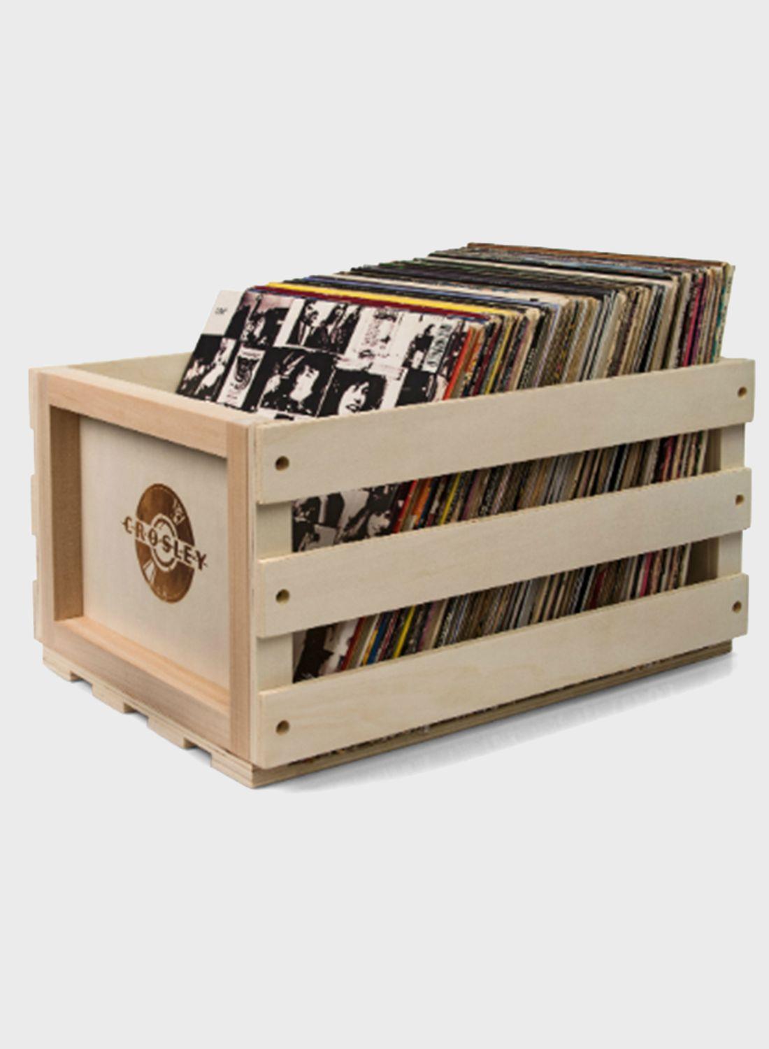 Vinyl Record Storage Crate