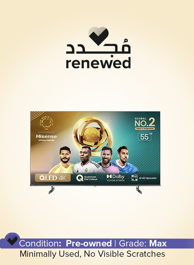 Renewed - 55 Inch 4K QLED Smart TV |…