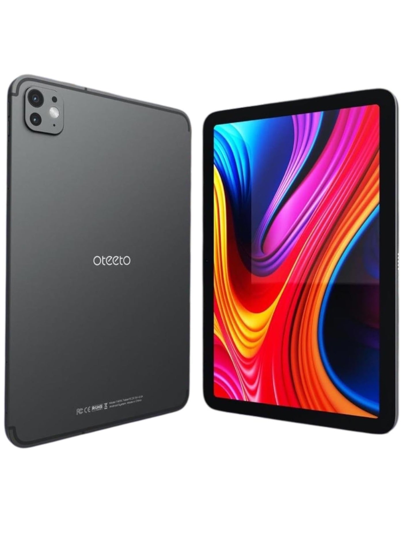 Compare Oteeto Tab 15 Ultra | 10.1 FHD Display | UltraFast OctaCore | 12GB RAM + 512GB ROM | Android 14 | 6000mAh Powerhouse | Dual SIM | Premium Performance & Style, Grey at KSA Price