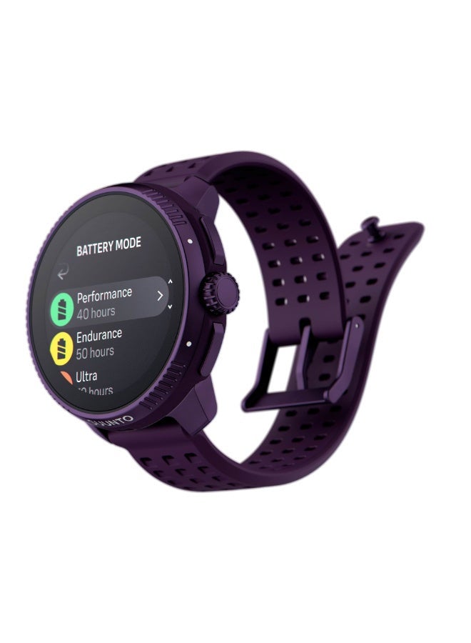 Compare Race Titanium Performance Watch HD Amoled Screen, Digital Crown, Heart Rate Variability, Racing And Training, Long Battery, Offline Maps, DualBand GPSGNSS, 95+ Sports Mode, Planner Amethyst at KSA Price