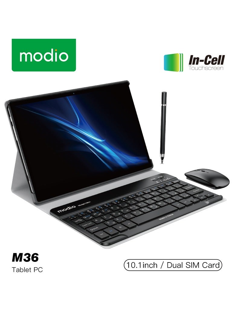 M36 Tablet With 10.1 Inch Screen Dual SIM Black…