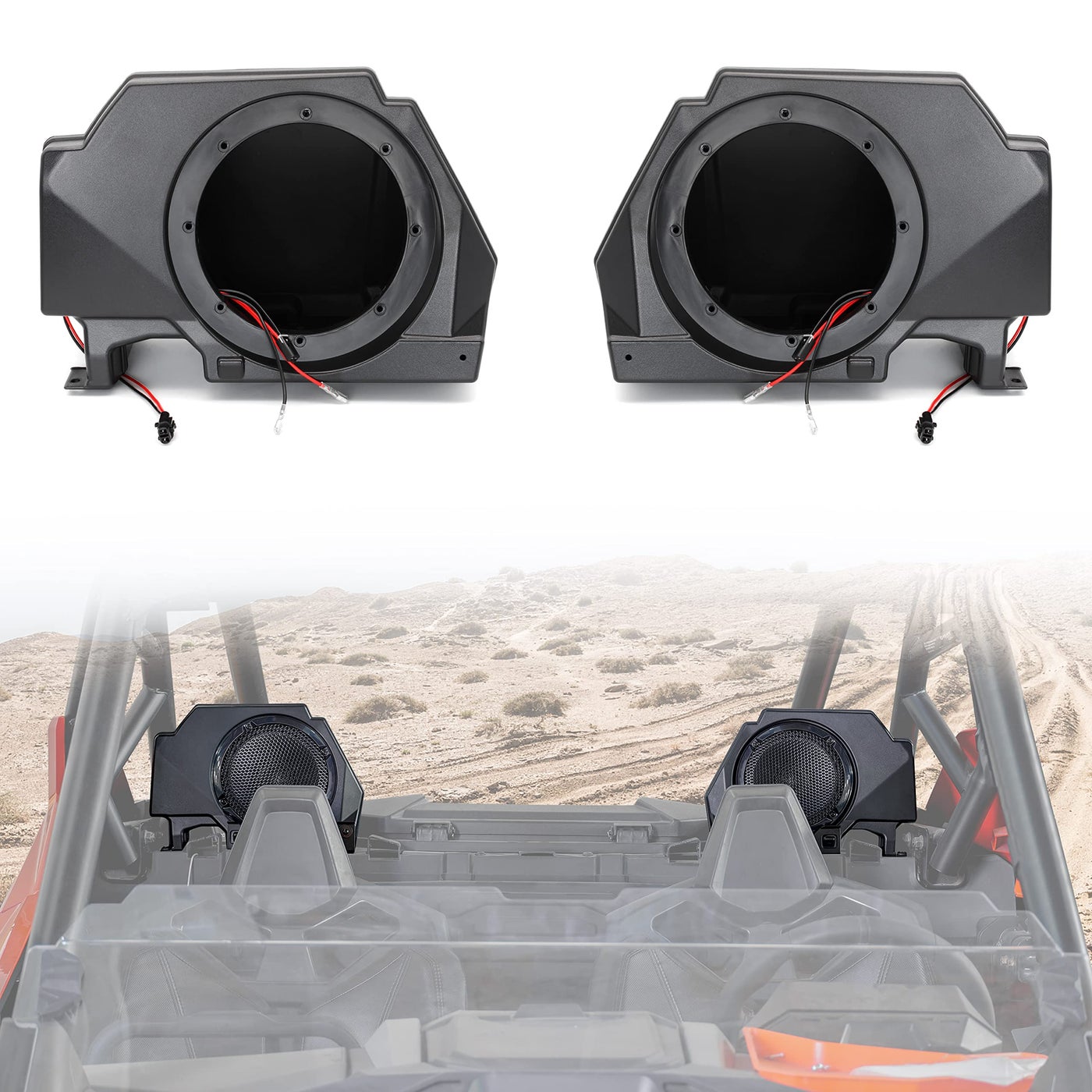 Compare KATIMOTO Sport Rear Speaker Enclosures for Polaris RZR PRO XP 20202024 Rear Seat Speaker Pod Brackets with Metal Mount Brackets for Polaris RZR PRO XP XP4 LE 20202024 Accessories 2PCS at KSA Price