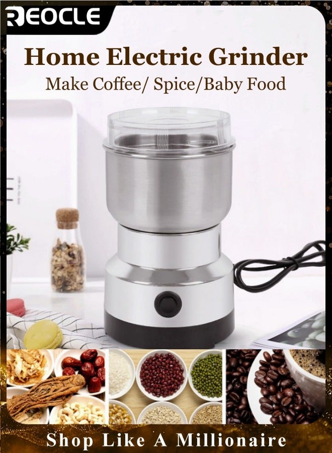 Electric Coffee Grinder and Spice Grinder with…