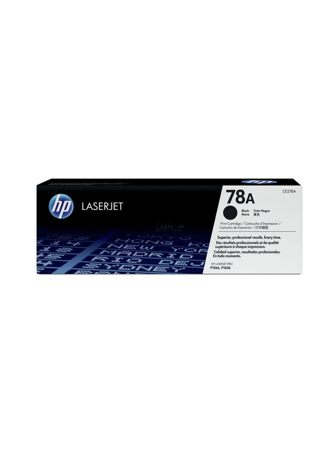 Compare Original HP 78A Black LaserJet Toner Cartridge  CE278A Black at KSA Price