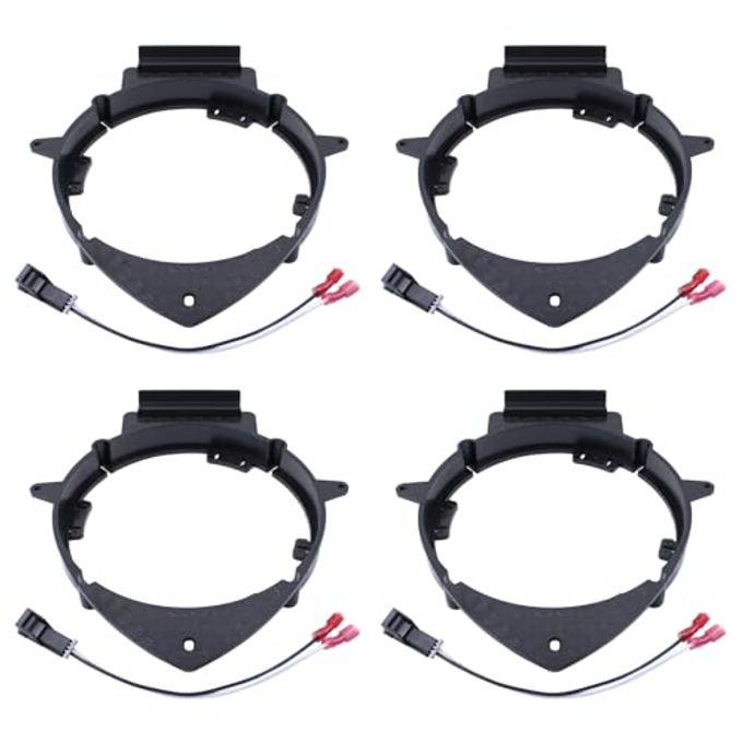 Compare Front Rear 6.5 To 6.75 Door Speaker Adapter Mounting Plates And Wiring Harness Stand Ring Kit For Sierra 1500 2007On at KSA Price