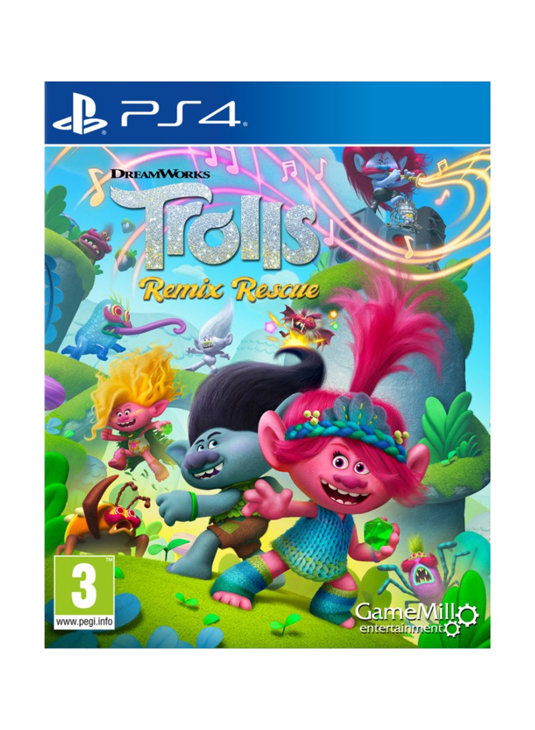Compare Dreamworks Trolls Remix Rescue  PlayStation 4 PS4 at KSA Price