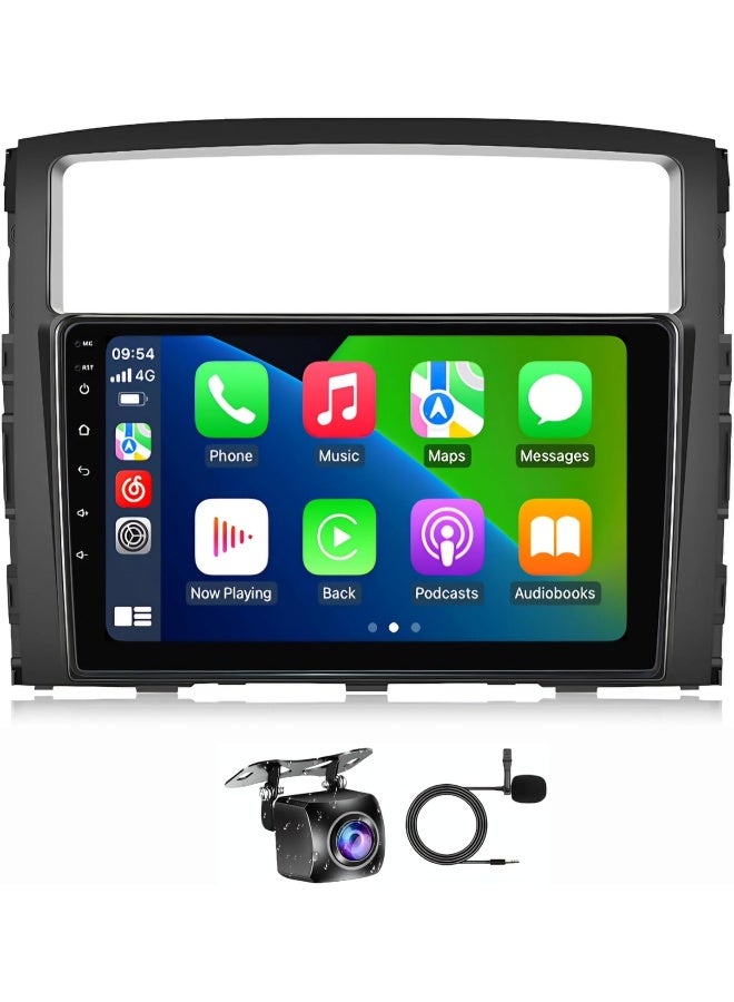 Compare Fit Mitsubishi Pajero Car Stereo Android Screen 20062021 With Apple Carplay Android Auto Wireless 5G WiFi 4G DSP AHD Camera Included Fast Interface Quick Boot 8+128GB Carplay 8CORE at KSA Price