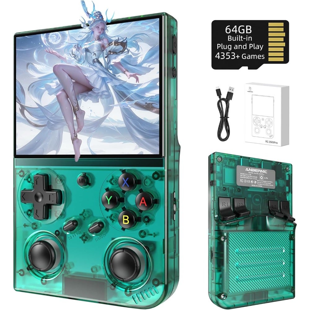 Anbernic RG35XX Pro Retro Handheld Game Console…