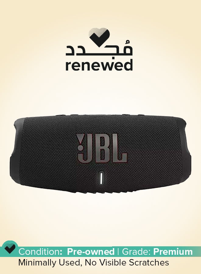 Compare Renewed  Charge 5 Portable Speaker black at KSA Price