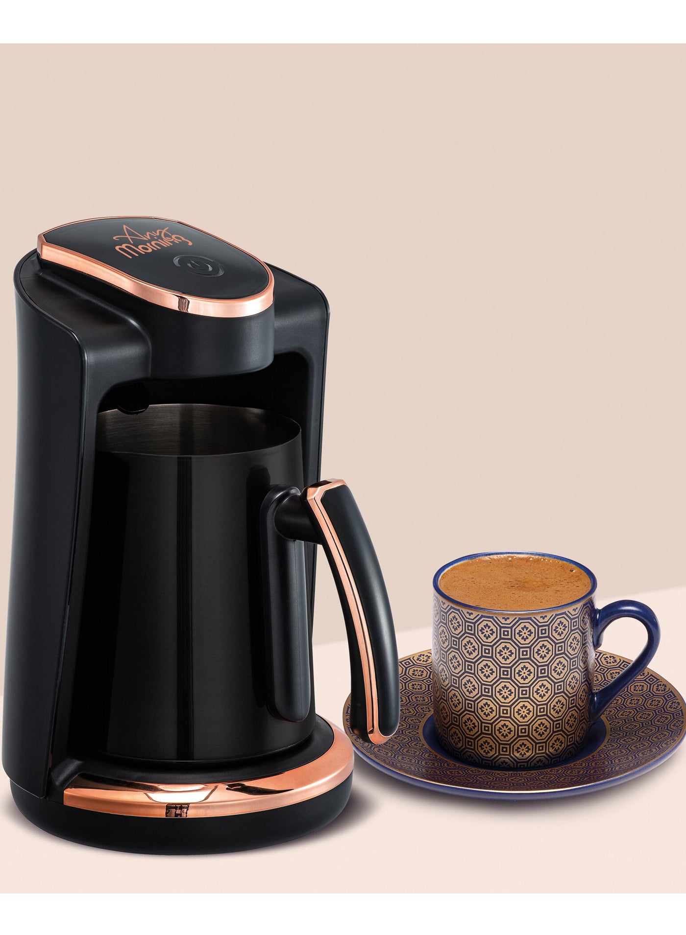 Compare Turkish Coffee Maker 250ml, Stainless Steel Double Spout Pot, Auto Shut Off, Boil Dry Protection, 400Watts  LI23201S at KSA Price