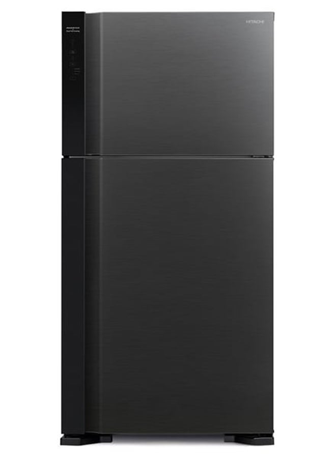 Compare 710 Gross & 510 Net Capacity  Top Mount Double Door Refrigerator, 2 Doors, Dual Fan Cooling, Twist Ice Tray ,Tempered Glass,  RV710PUK7KBBK Black RV710PUK7KBBK Black at KSA Price