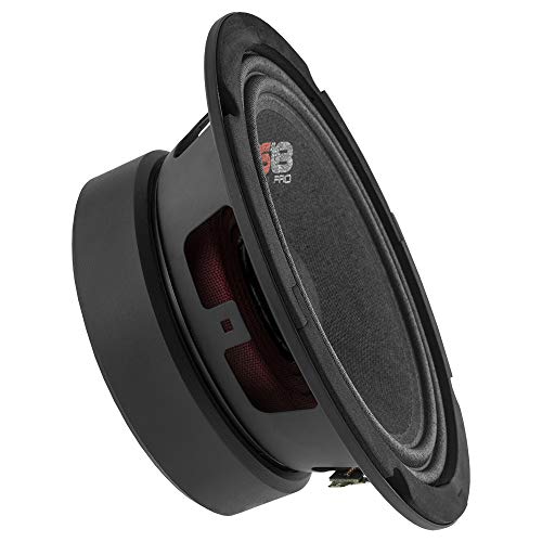 Compare DS18 PROGM6 Loudspeaker  6.5, Midrange, Black Steel Basket, 480W Max, 140W RMS, 8 Ohms  Premium Quality Mid Range Speakers Car Audio Door Speakers for Car or Truck Stereo Sound System (1 Speaker) at KSA Price