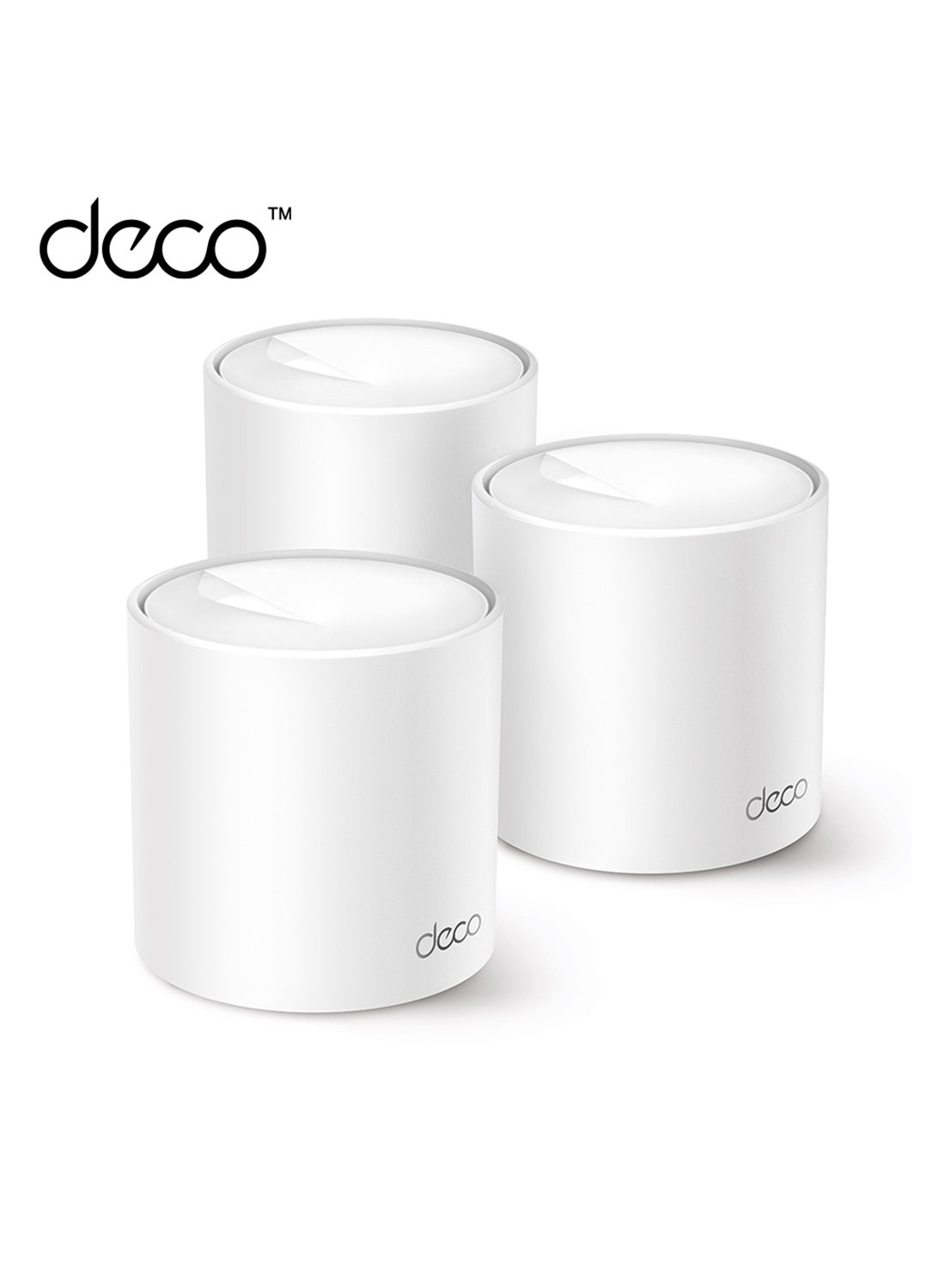 Compare Deco X103Pack, Wi Fi 6, AX1500 Dual Band Whole Home Mesh Router|5 GHz Band Access|Upto 1500 Mbps Gigabit Speed|Coverage Upto 5600 sq.ft.|Connect up to 120 Devices|OFDMA & MUMIMO White at KSA Price