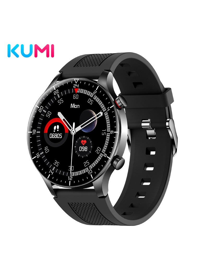 Compare GW16T Pro Full Touch Screen Men Watches Smart Watch Man Heart Rate Monitor IP68 Waterproof Woman Smartwatch for IOS Android Black dial at KSA Price