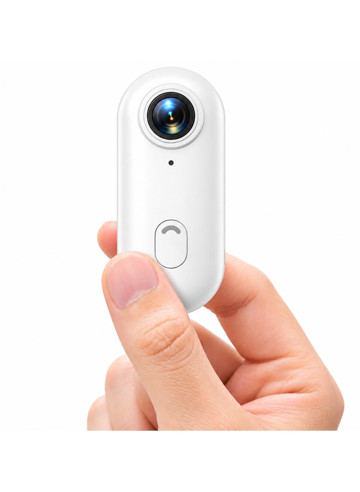 Compare 4K Mini Action Camera with WiFi, ThumbSized Wearable Body Camera, Magnetic Mount, 360° Rotating Clip, 30m Waterproof, HandsFree POV Sports Camera for Cycling, Diving & Vlogging – White at KSA Price