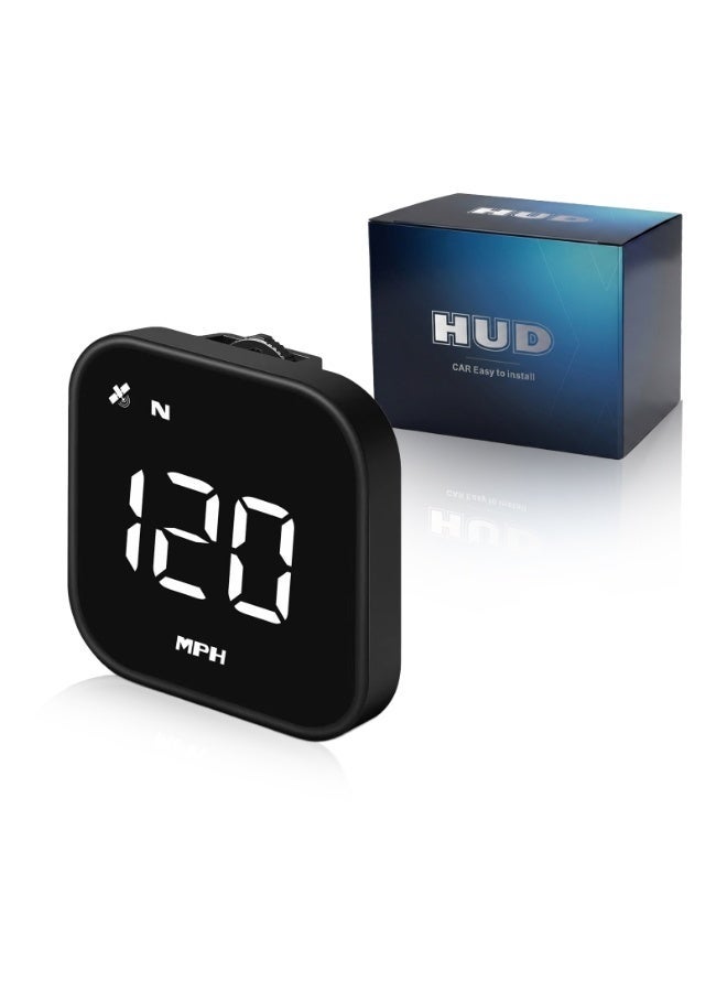 Compare Toby’s G4S Digital GPS Speedometer, New HUD Car Head Up Display with Digital Speed in MPH KPH, Universal Fatigue Driving Reminder, Overspeed Alarm Trip Meter, for All Vehicle Black at KSA Price