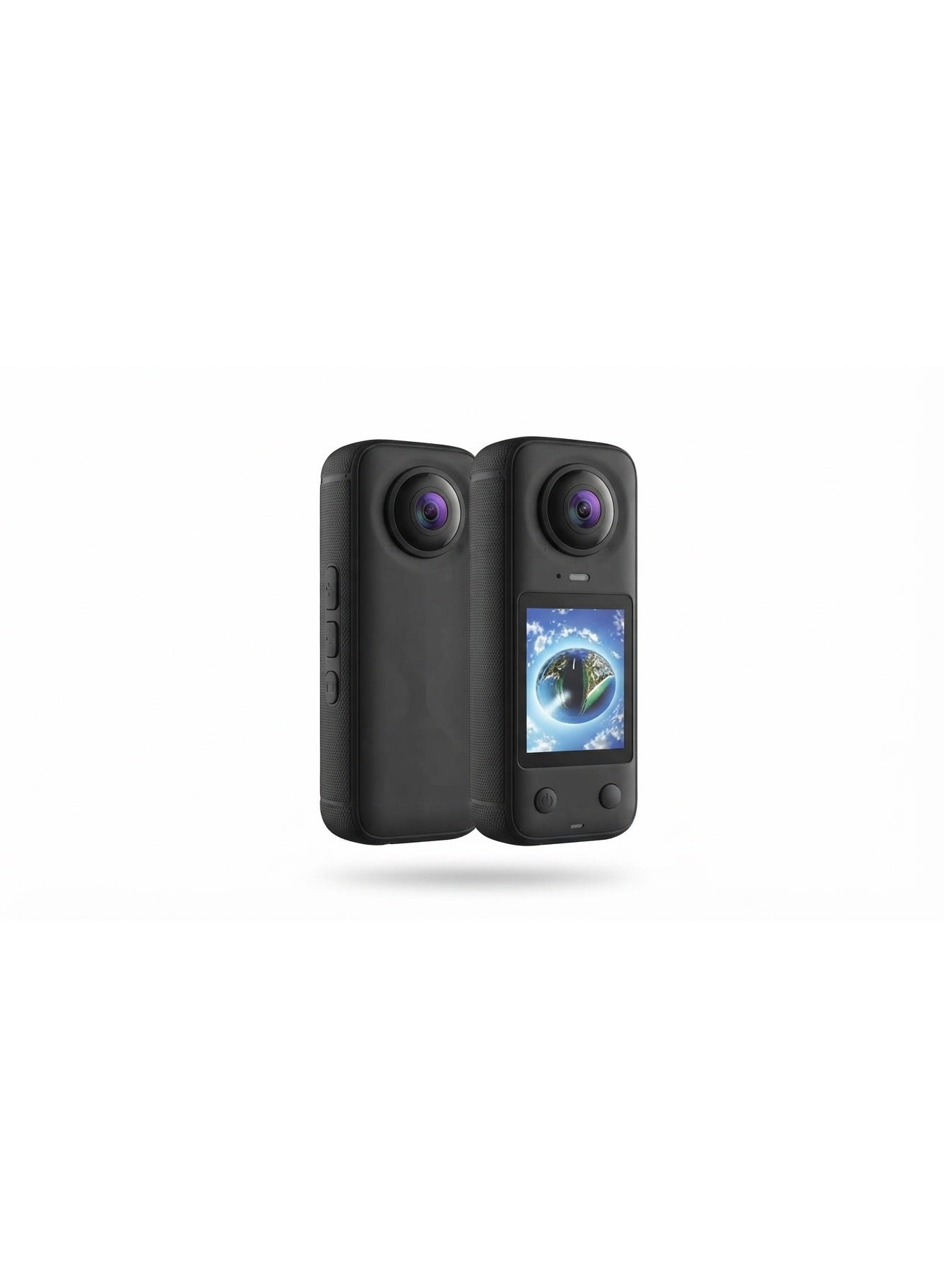 360 Degree Action Camera, Waterproof Twin-Lens…