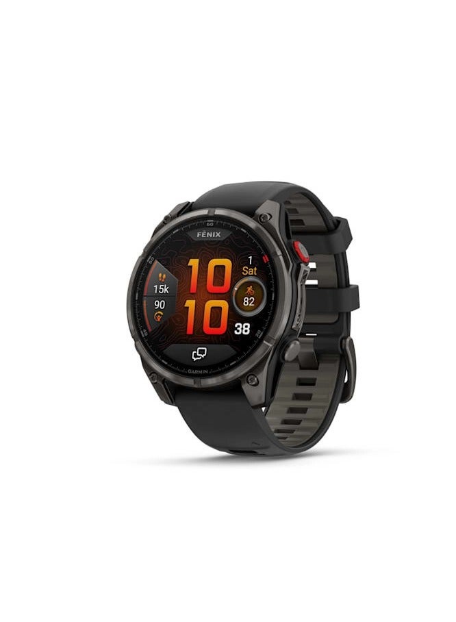 Fenix 8 Pro - 47MM - Carbon Gray DLC…